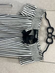 Striped Off-Shoulder Top