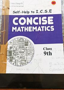Maths Class 9th Icse Guide Concise Mathematics