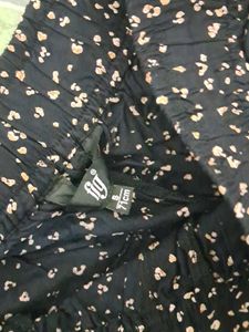 Small Dotted Shaped Print Pants