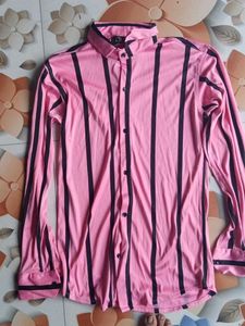 Striped Pink Shirt