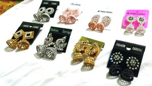 Variety Jhumka Earrings Set