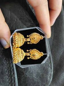 Golden Jhumka Earrings (Pick Any 1)