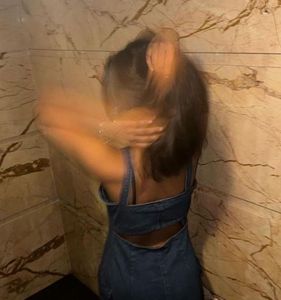 Denim Button-Down Cut-Out Mini Dress