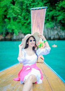 White Puff Sleeve Mini Dress
