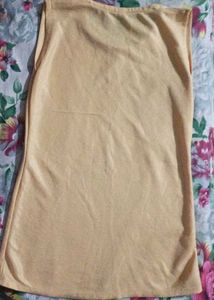Tan Sleeveless Tunic Top