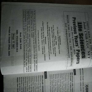 Life Sciences CSIR-UGC NET Guide