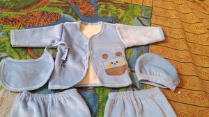 New 5piece Kids Wear 3-9 Month Vry Soft Fabric