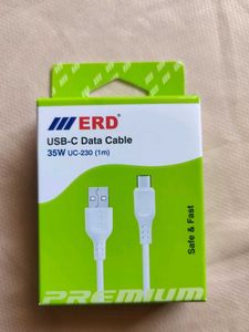 RS 100 Cash TYPE  C 35 Wats CHARGING CABLE
