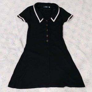 🖤 Elegant Black Mini Dress! 🖤