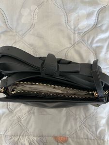 H&amp;M Black Braided Crossbody Bag