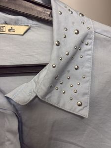 Studded Light Blue Shirt