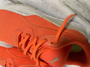 Puma Orange SHOKU Sneakers