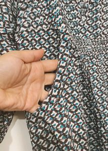 Women Multicolour Kurta Dress For Daily Wear