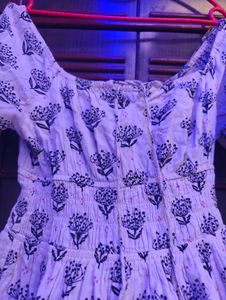 Floral Off-Shoulder Dress