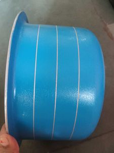 Blue Aluminium Bowl..