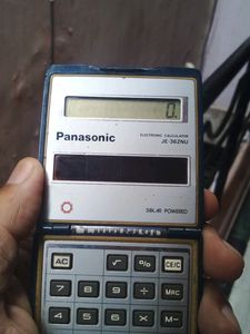 POCKET SOLAR CALCULATOR MAKE PANASONIC JAPAN