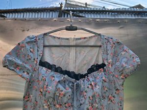 Floral Milkmaid Maxi Dress