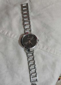 Silver &#39;Frence&#39; Watch