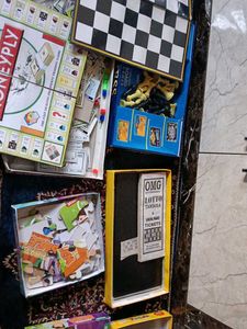 Assorted Board Games - Bundle