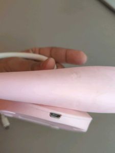 Stylish Pink USB Rechargeable LED Lamp