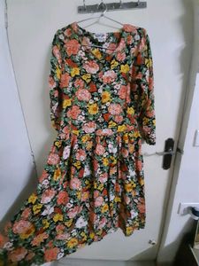 Multicolor Floral Patern. Heavy Material.