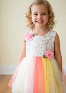 new kids Adorable Girls' Party Dress