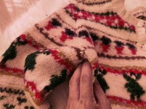 Vintage Sweater blouse