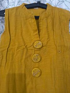 Mustard Yellow Kurta
