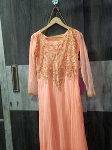 Floor Touching Dress