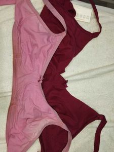 Bra Lot: Pink & Maroon