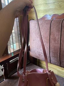 Spacious Handbag Cum Sling PU Leather