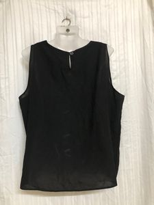 Black Sleeveless Top