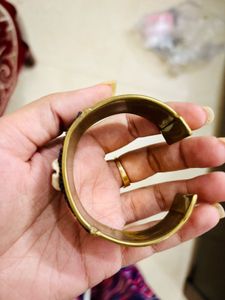 Shell Boho Brass Bracelet