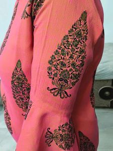 Coral Printed Kurti
