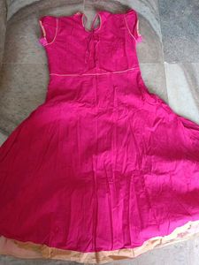 Pink Embroidered Kurta