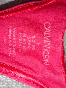 Calvin Klein Red Bra