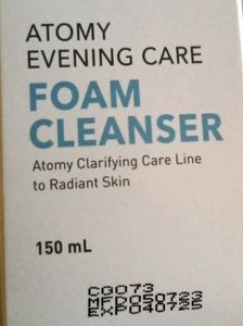 EVENING CARE FOAM CLEANSER ATOMY