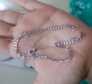 Real 925 Silver Lord Krishna Bracelet