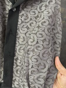 Patterned Sleeveless Jumpsuit with Belt