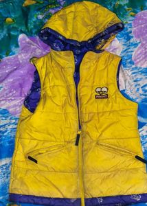 Double Sided Jacket, Yellow and Blue (Pin&amp;Fit)