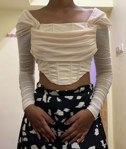Chic Corset Style Top