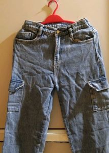 Cargo Denim Jeans
