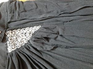 Black Indo Western Dress.