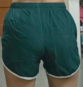 Green Sport Shorts