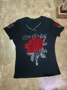 Nashio Rhinestone Tee