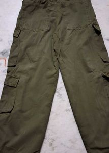Olive Green Cargo Pants