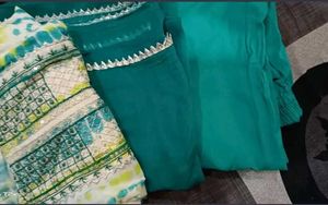 Green Kurta Set