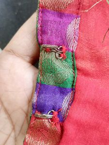 Brocade Classy Front Open Blouse
