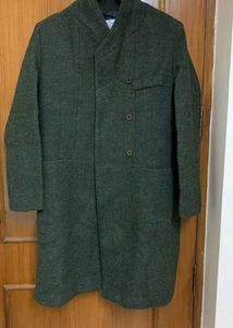 Olive Winter Overcoat