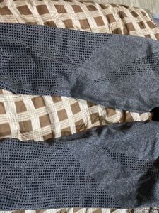 Gray Active Leggings